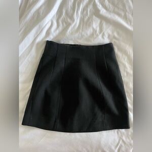 Zara high waisted mini skirt